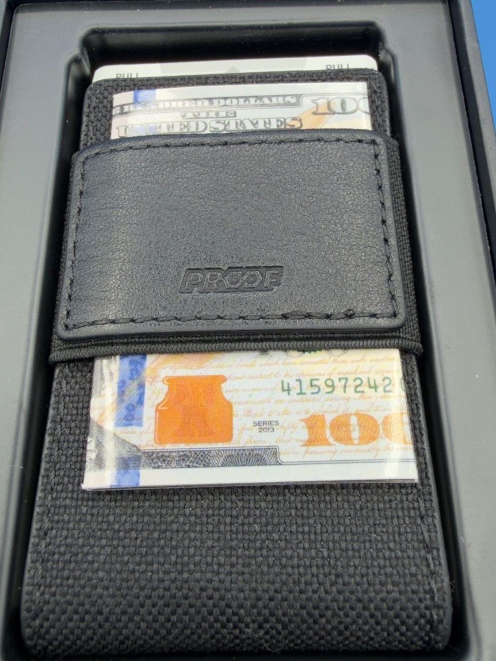 PROOF Wallet | The Monolith | Black - Picture 8 of 9